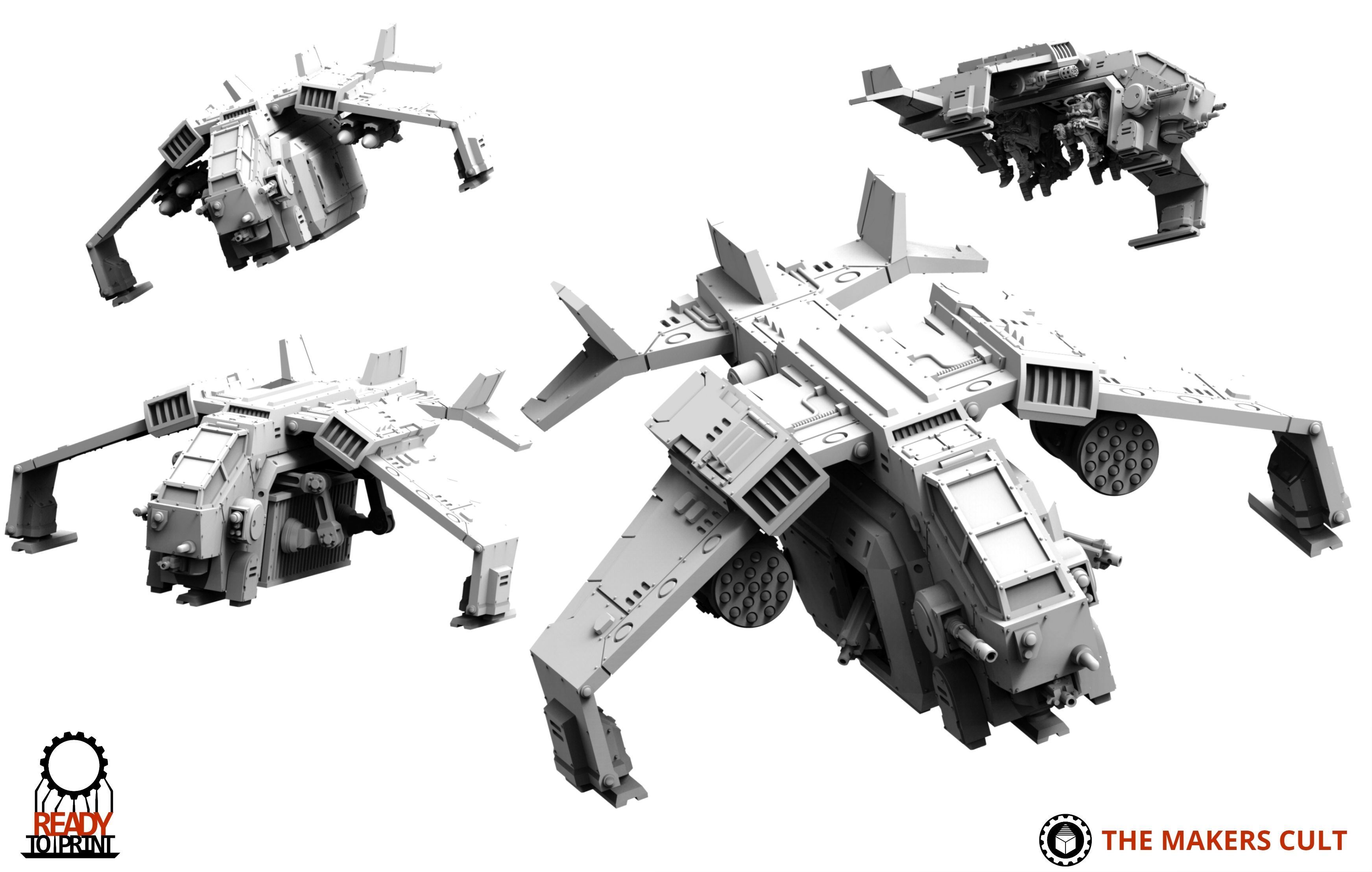 Universal Guard - Dropship 3D print model_19
