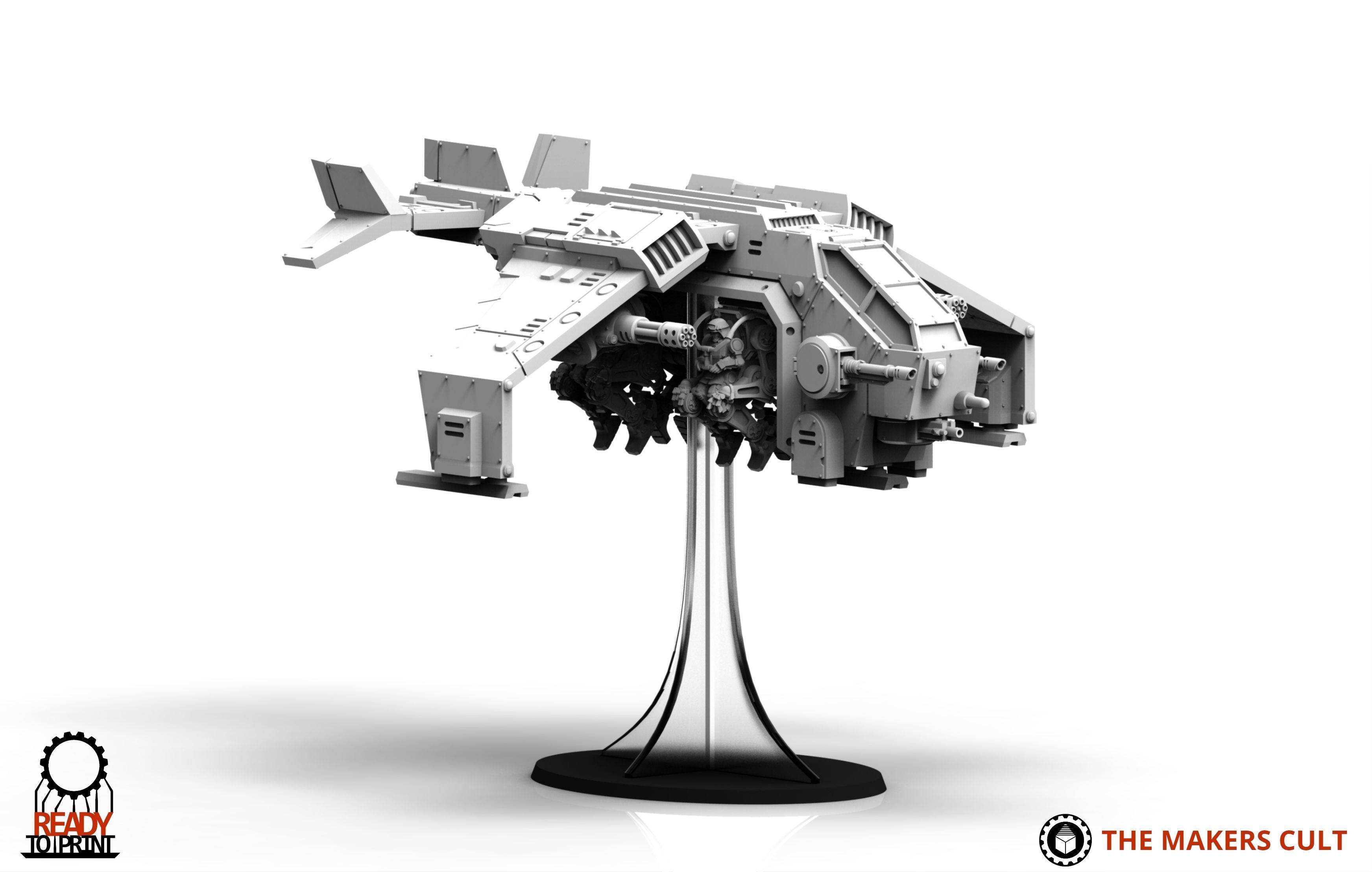 Universal Guard - Dropship 3D print model_15
