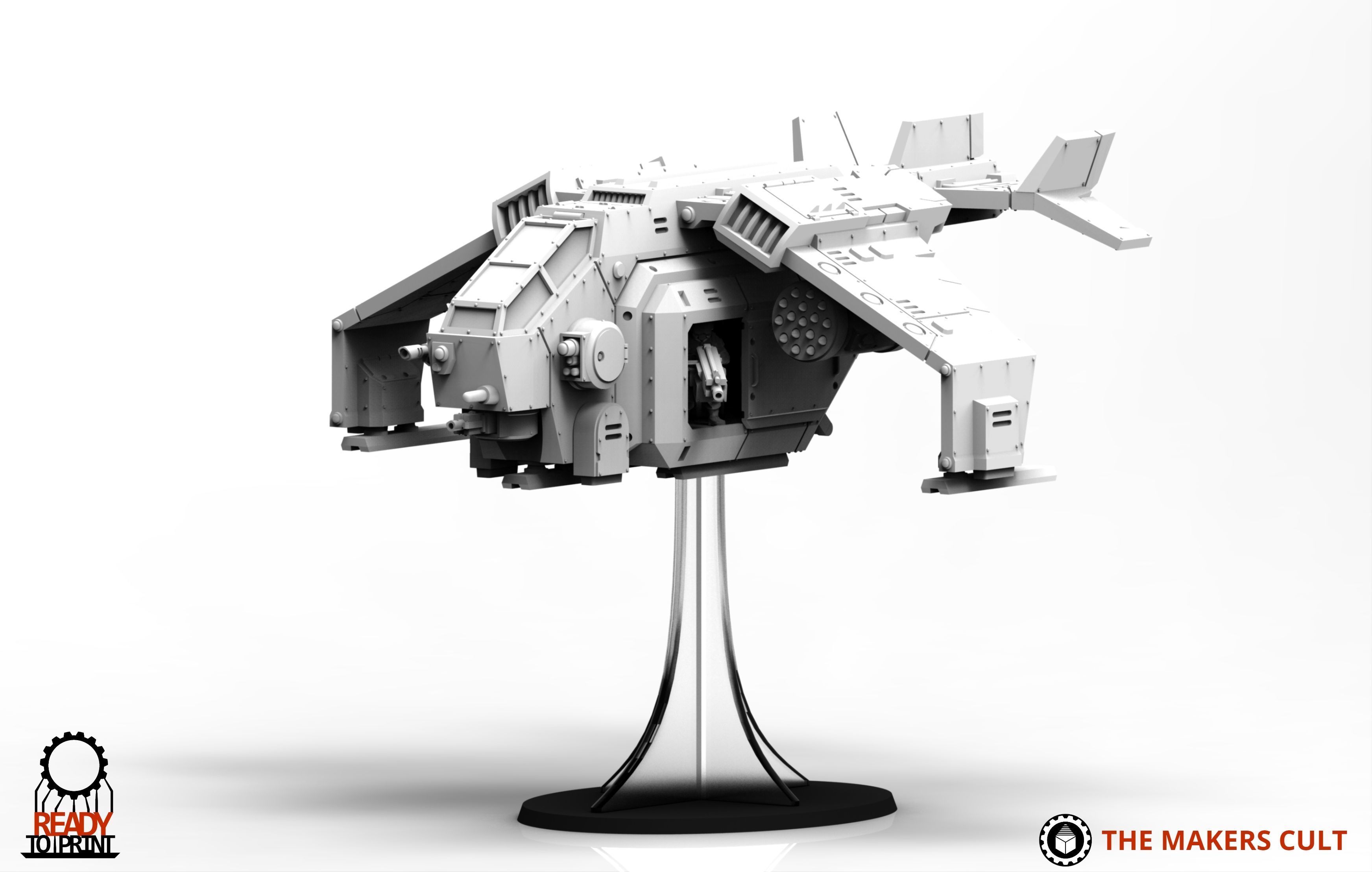 Universal Guard - Dropship 3D print model_10