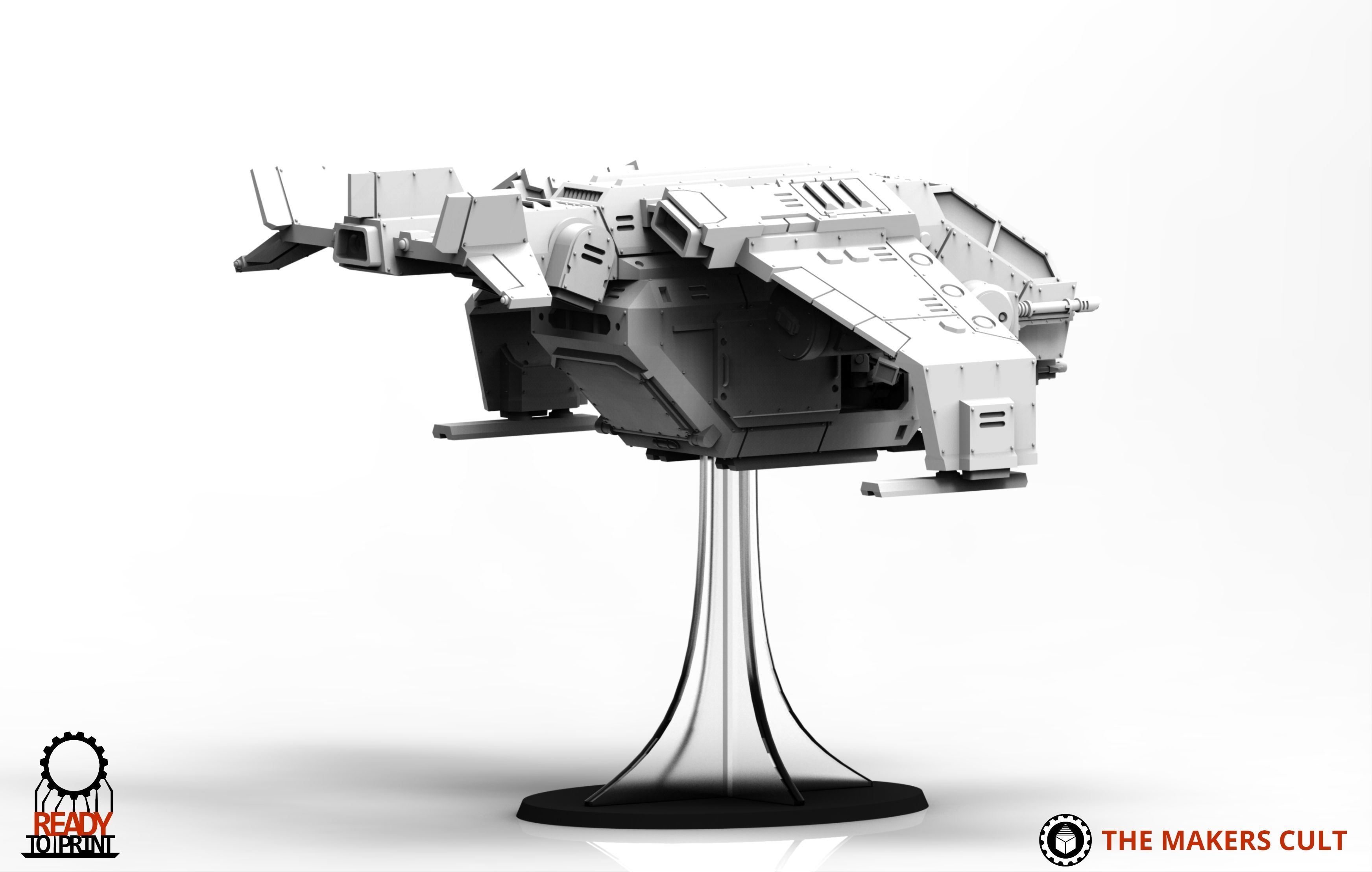 Universal Guard - Dropship 3D print model_12