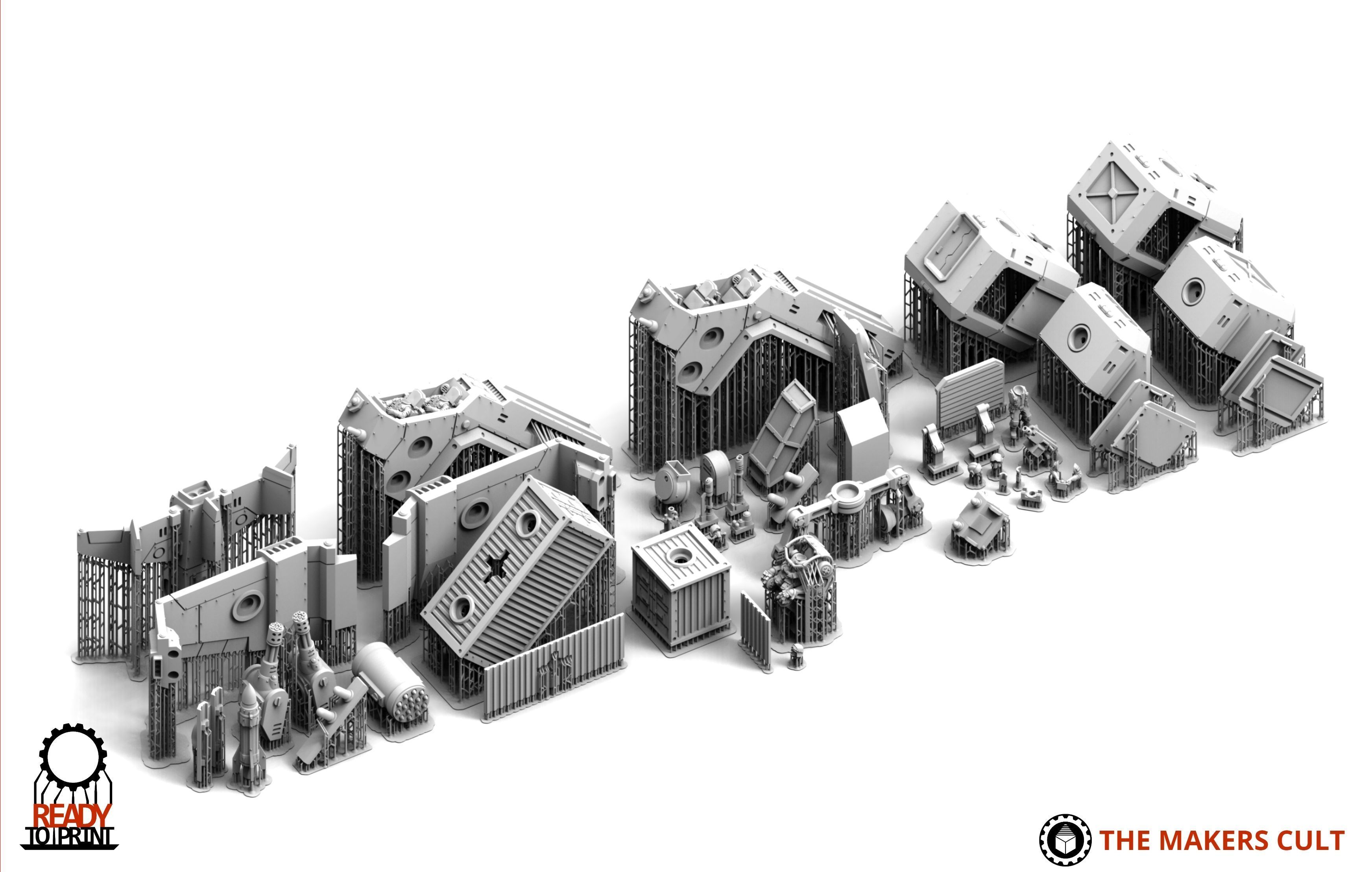 Universal Guard - Dropship 3D print model_7