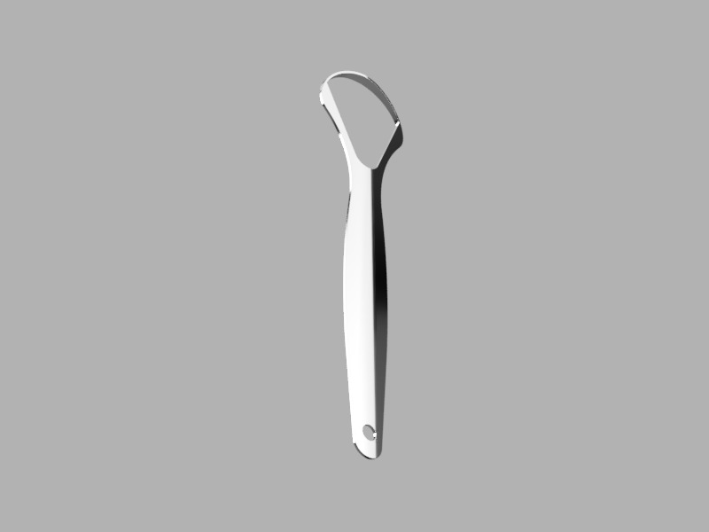 Tongue Scraper Free 3D print model_2