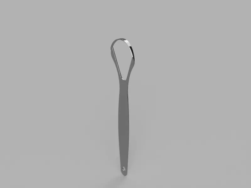 Tongue Scraper Free 3D print model_0