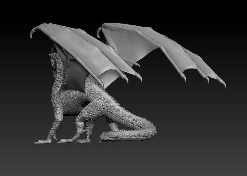 Dragon of Rainbow Tribe from Wings of Fire 3D print model_22