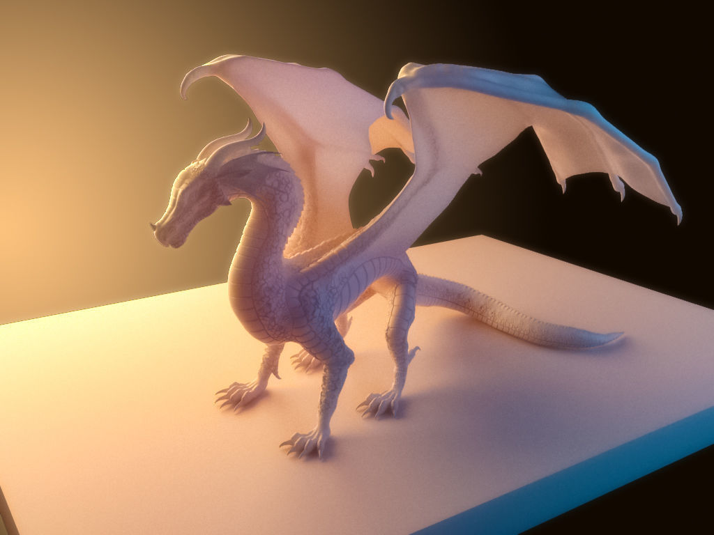 Dragon of Rainbow Tribe from Wings of Fire 3D print model_2