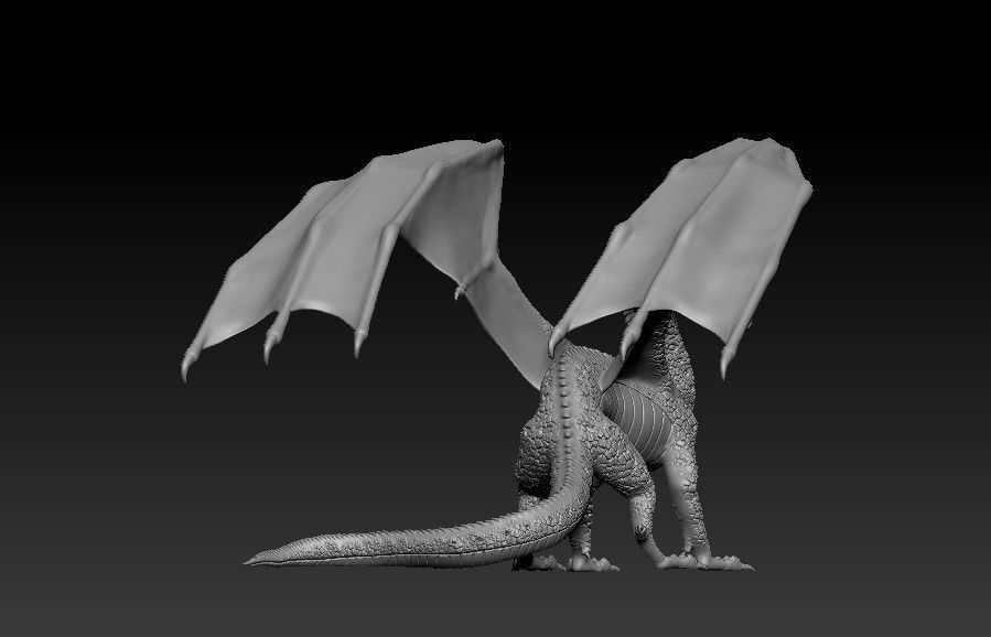 Dragon of Rainbow Tribe from Wings of Fire 3D print model_11