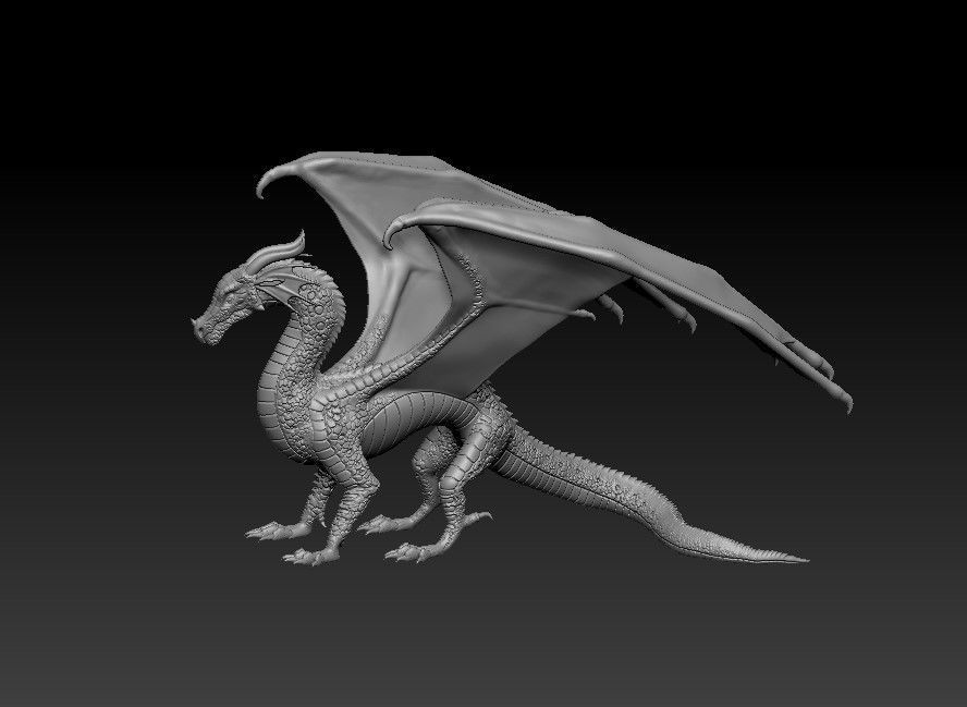 Dragon of Rainbow Tribe from Wings of Fire 3D print model_36
