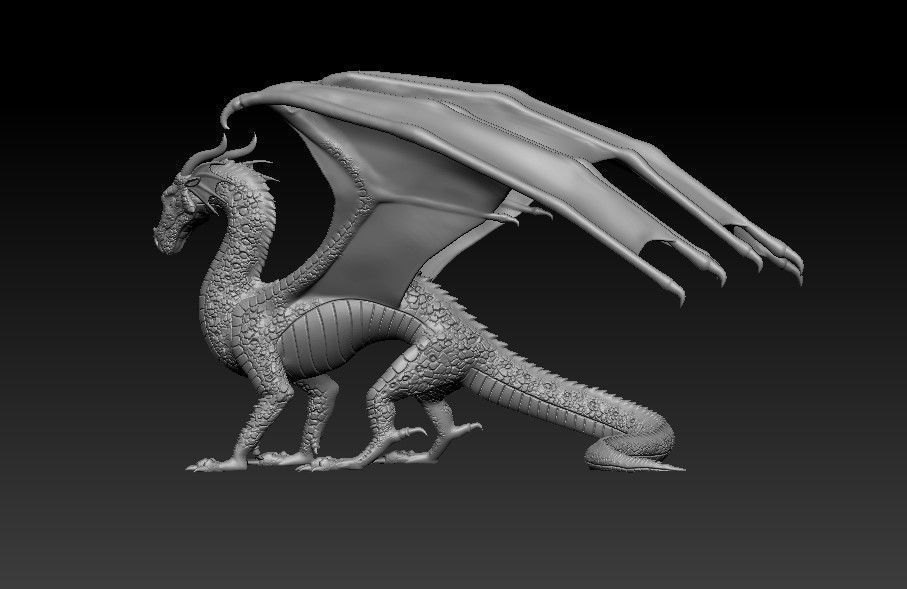 Dragon of Rainbow Tribe from Wings of Fire 3D print model_27