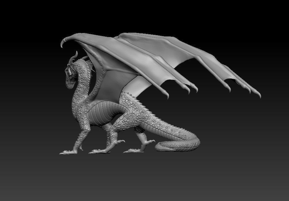 Dragon of Rainbow Tribe from Wings of Fire 3D print model_24