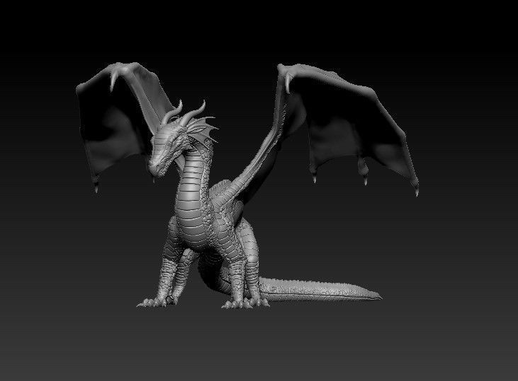 Dragon of Rainbow Tribe from Wings of Fire 3D print model_40