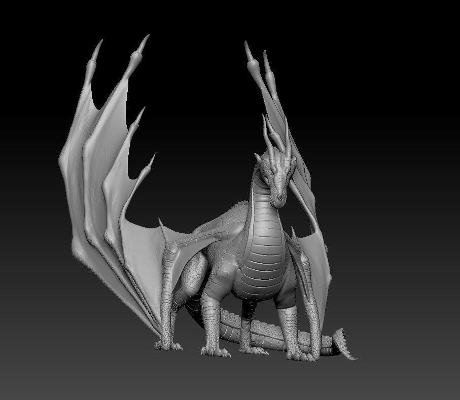 Dragon of Sky Tribe from Wings of Fire 3D print model_40
