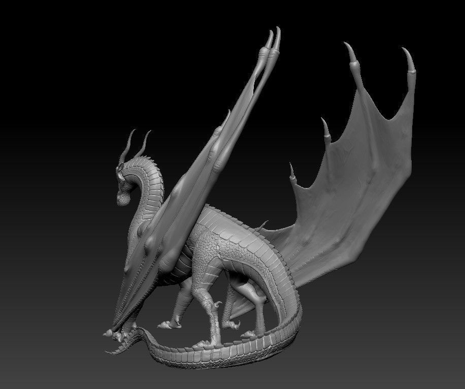 Dragon of Sky Tribe from Wings of Fire 3D print model_26