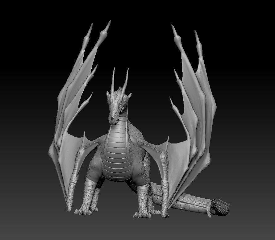Dragon of Sky Tribe from Wings of Fire 3D print model_38