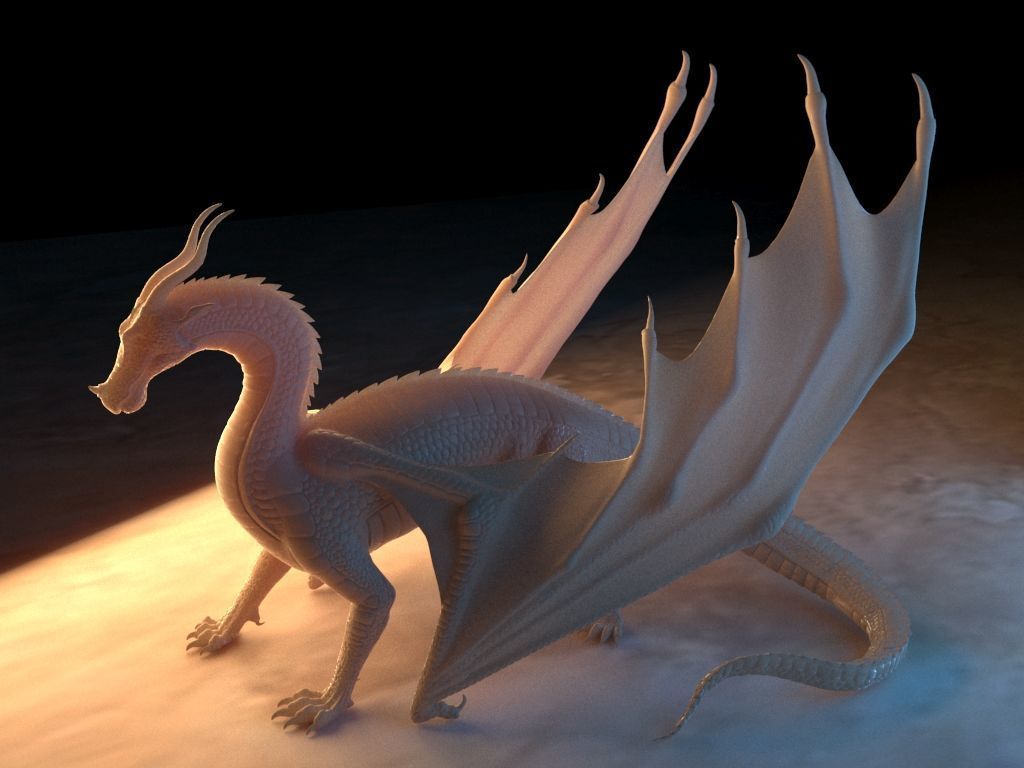 Dragon of Sky Tribe from Wings of Fire 3D print model_3