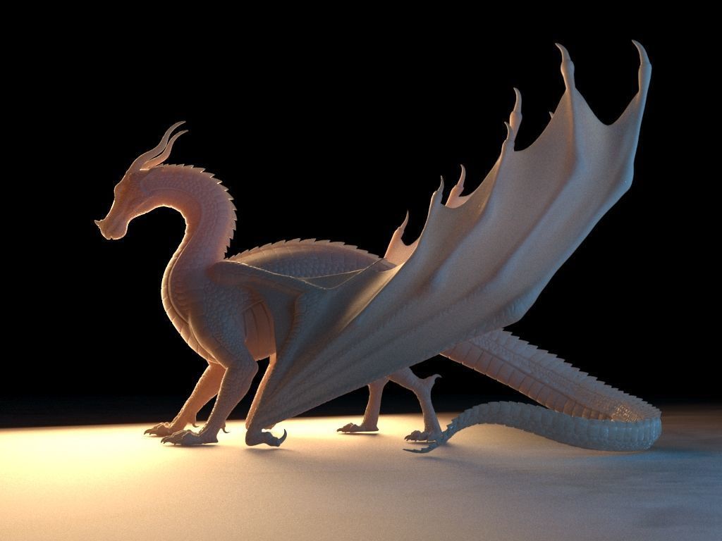 Dragon of Sky Tribe from Wings of Fire 3D print model_5
