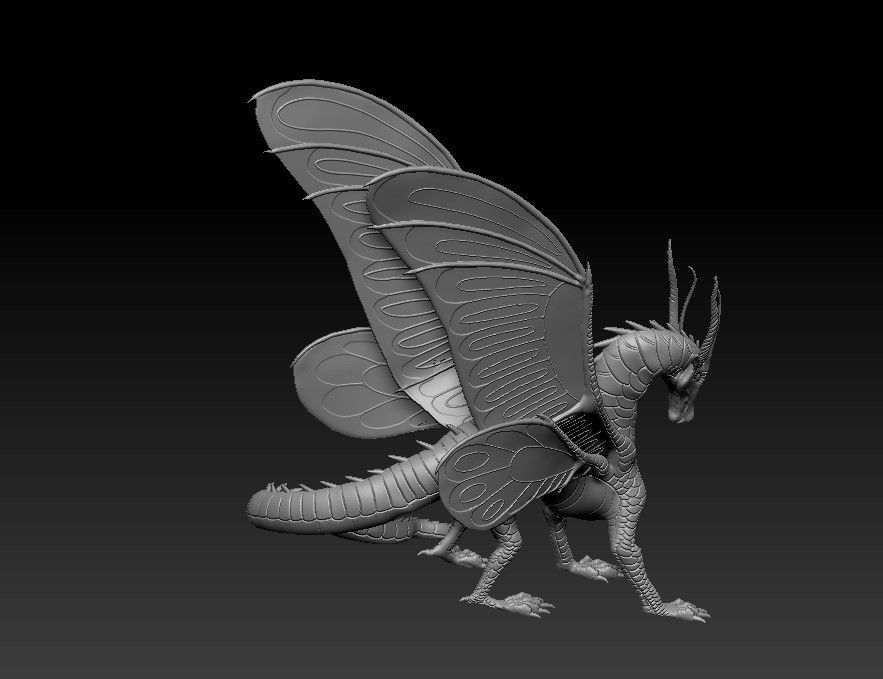 Dragon of SilkWings Tribe from Wings of Fire 3D print model_10