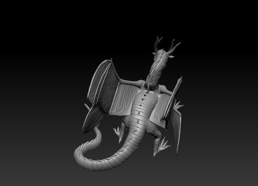 Dragon of SilkWings Tribe from Wings of Fire 3D print model_5
