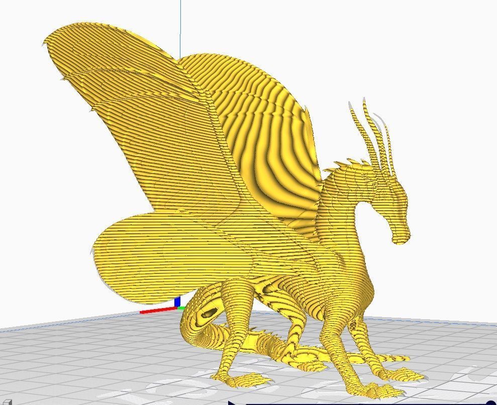 Dragon of SilkWings Tribe from Wings of Fire 3D print model_56