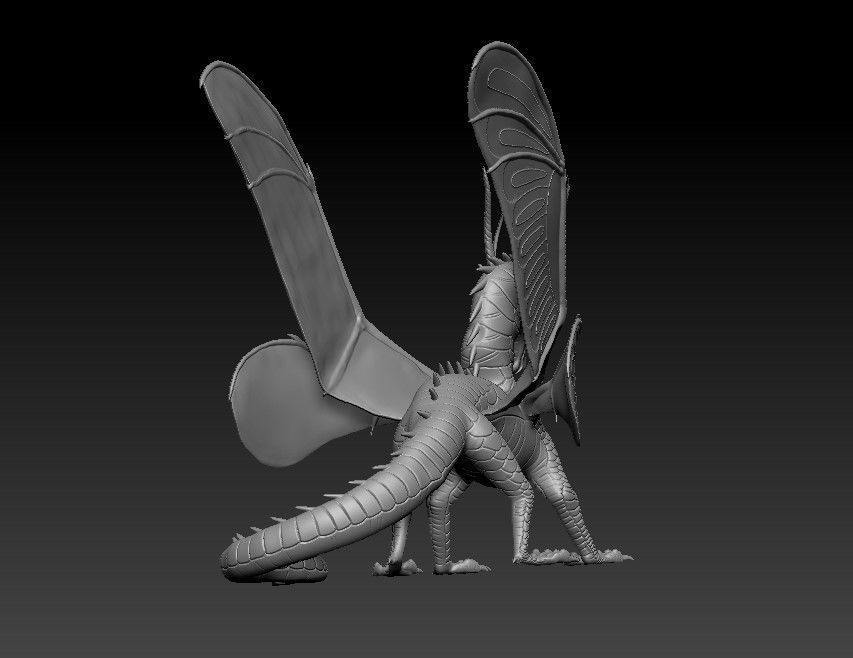 Dragon of SilkWings Tribe from Wings of Fire 3D print model_50