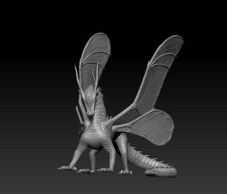 Dragon of LeafWings Tribe from Wings of Fire 3D print model_59