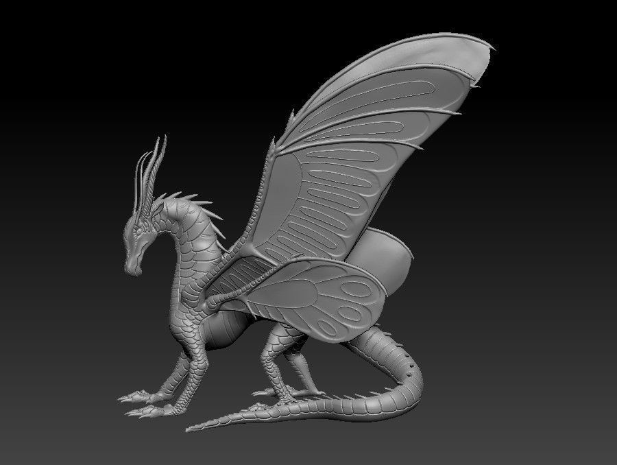 Dragon of LeafWings Tribe from Wings of Fire 3D print model_12