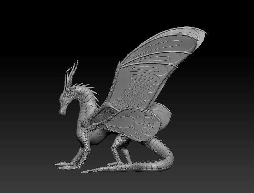 Dragon of LeafWings Tribe from Wings of Fire 3D print model_27