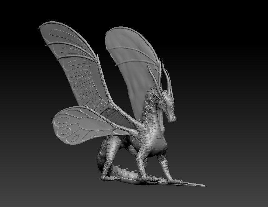 Dragon of LeafWings Tribe from Wings of Fire 3D print model_29