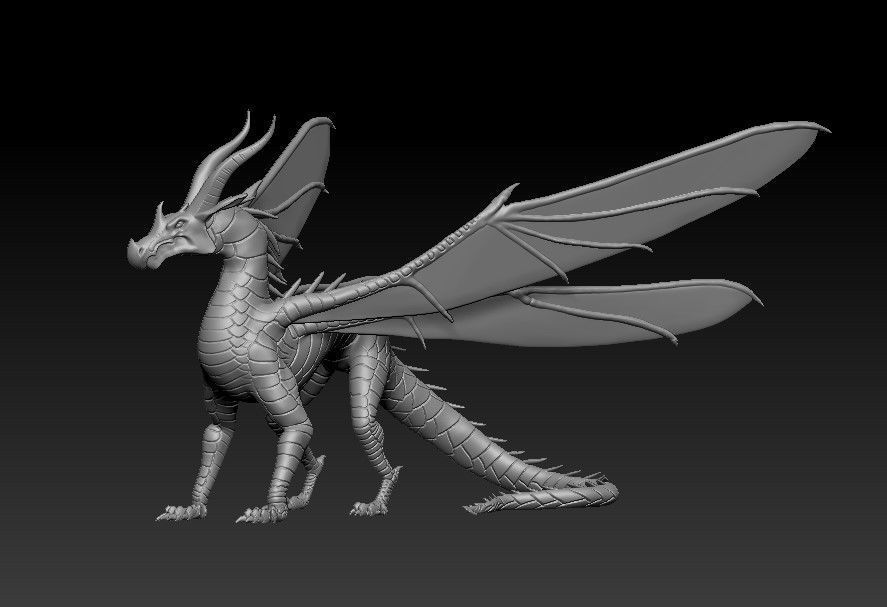 Dragon of HiveWings Tribe from Wings 3D print model_41