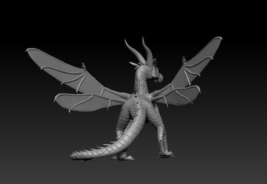 Dragon of HiveWings Tribe from Wings 3D print model_12