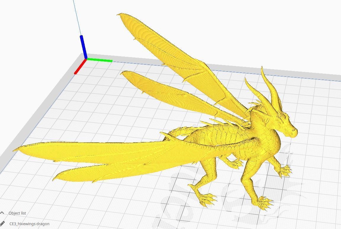 Dragon of HiveWings Tribe from Wings 3D print model_36