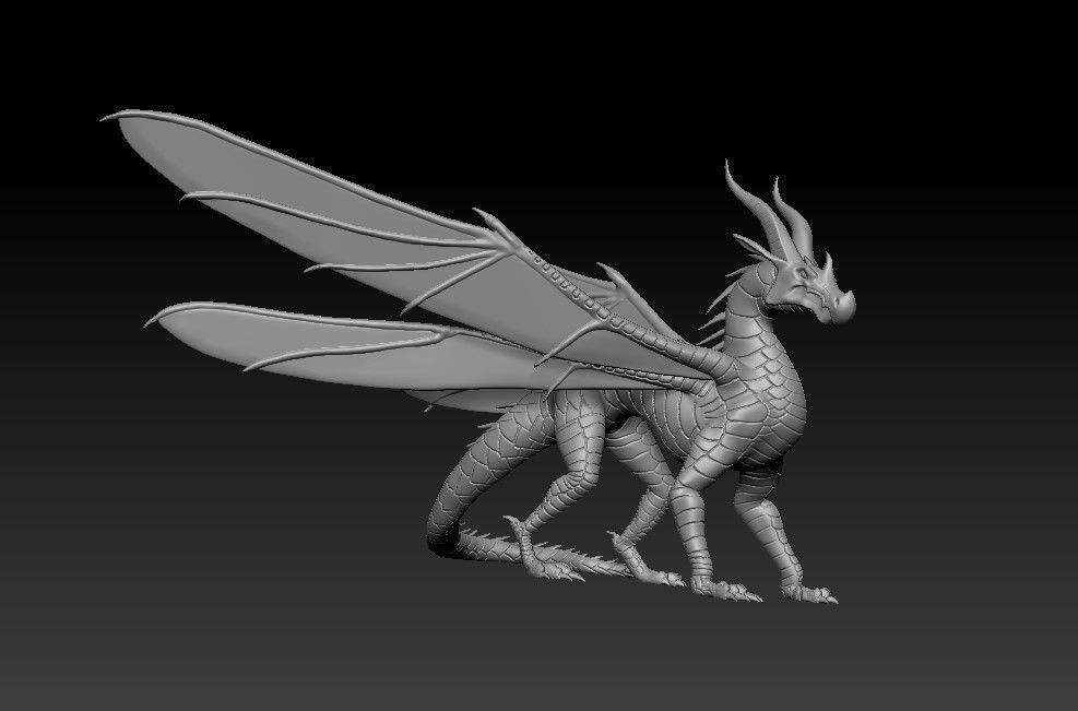 Dragon of HiveWings Tribe from Wings 3D print model_20