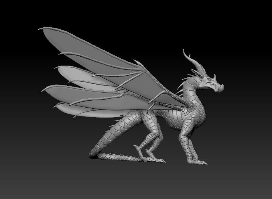Dragon of HiveWings Tribe from Wings 3D print model_18