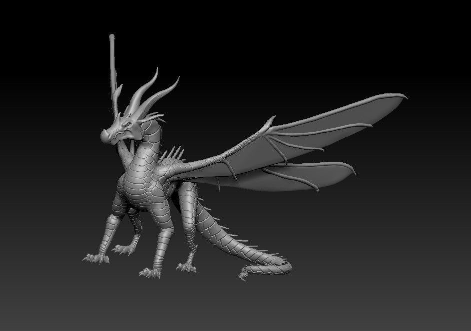 Dragon of HiveWings Tribe from Wings 3D print model_29
