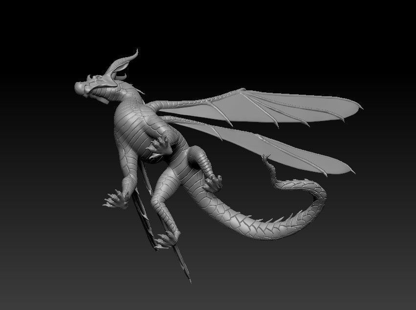Dragon of HiveWings Tribe from Wings 3D print model_31