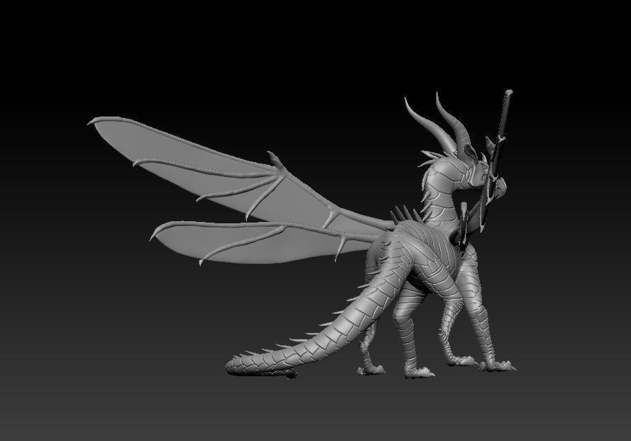 Dragon of HiveWings Tribe from Wings 3D print model_13