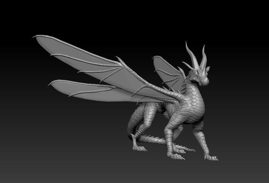 Dragon of HiveWings Tribe from Wings 3D print model_22