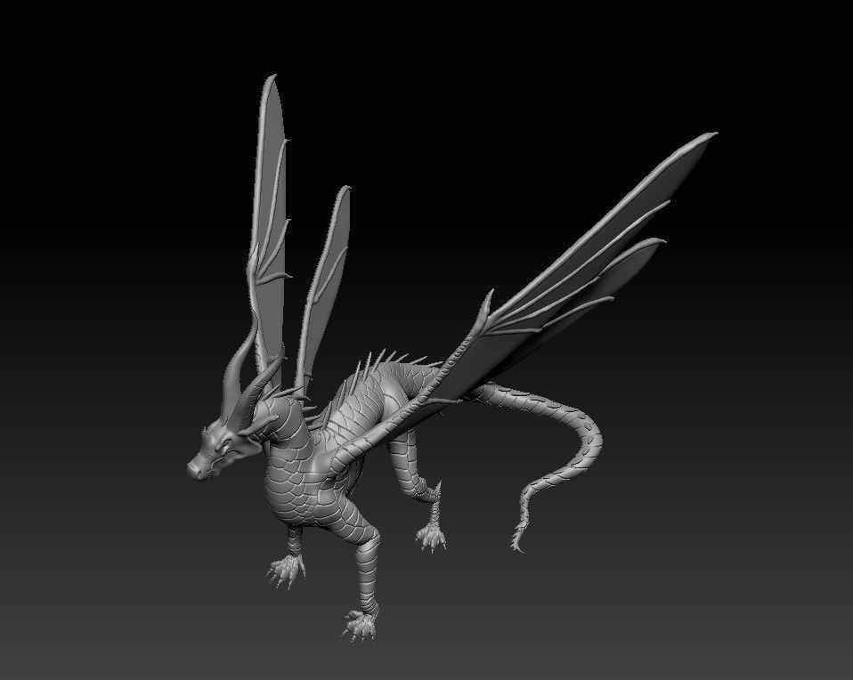 Dragon of HiveWings Tribe from Wings 3D print model_28