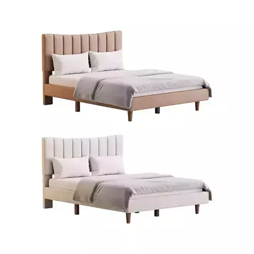 Aukfa Queen Upholstered Bed