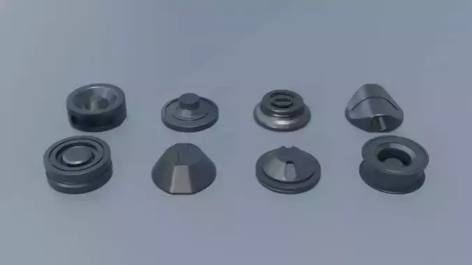 Cylinder parts - Mini SUB-D ready Pack
