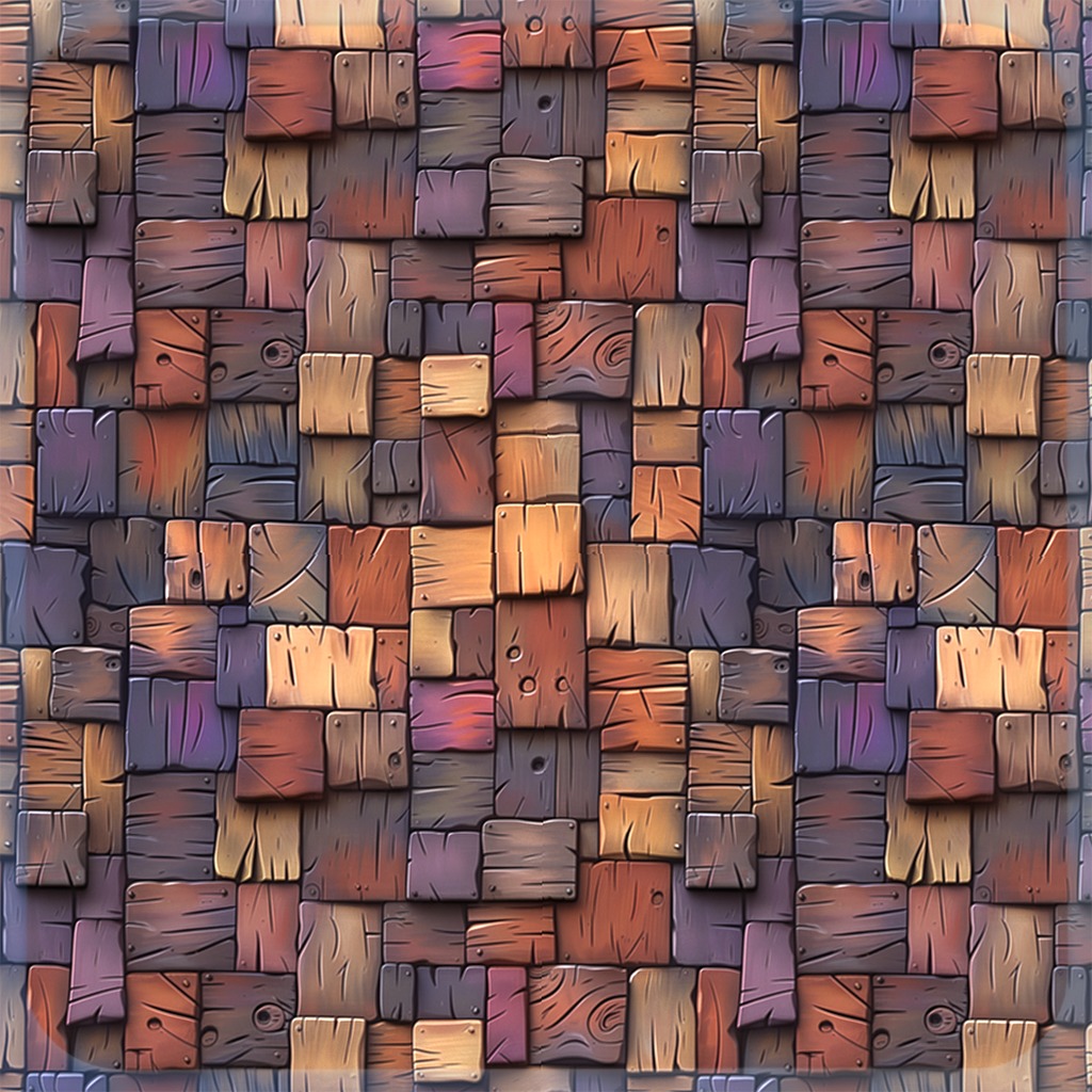 Stylized Wood Seamless Texture Texture_5