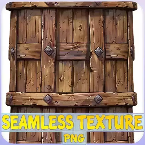  Stylized Wood Seamless Texture