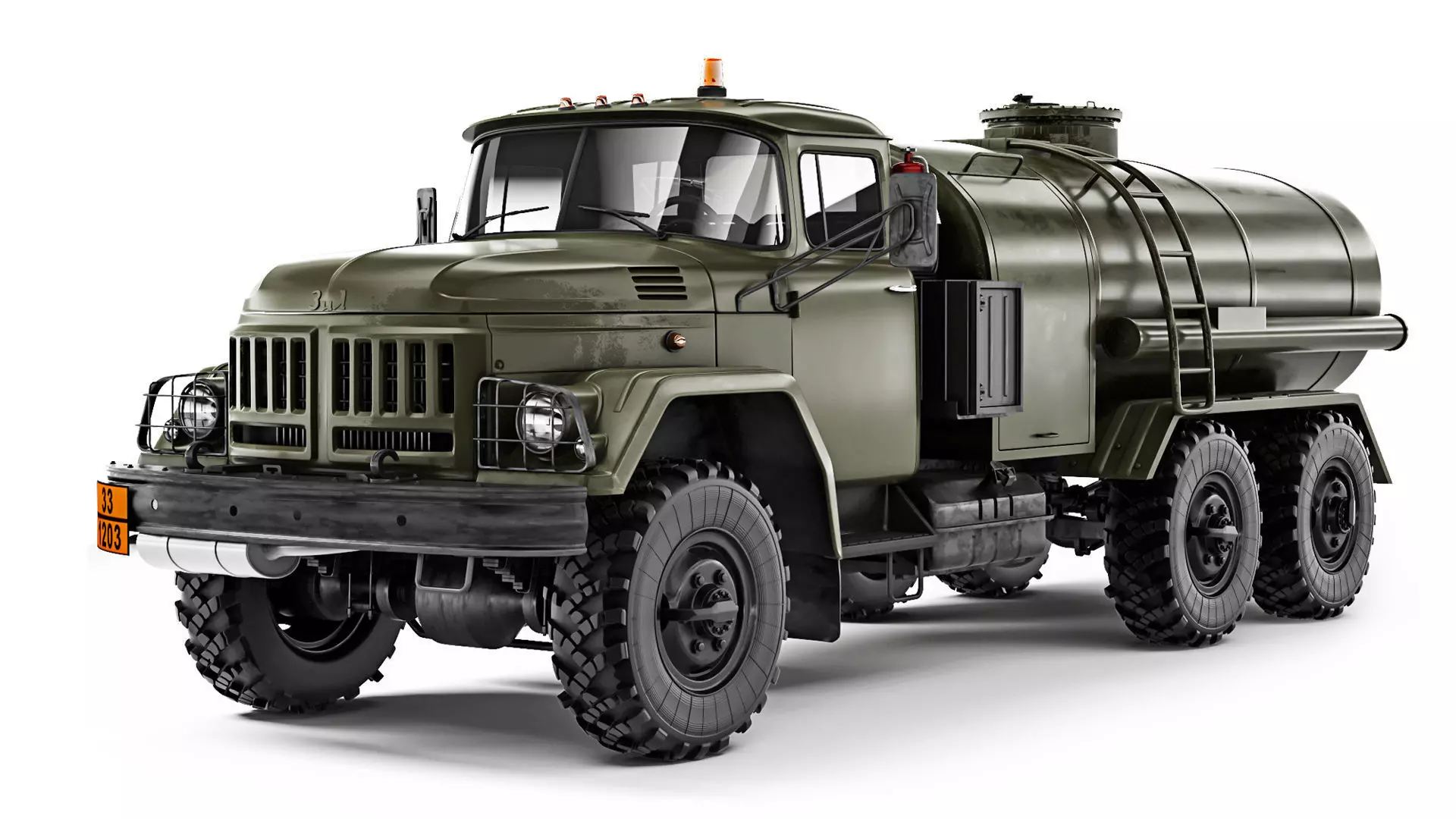 ZiL 131 ATZ-4 1975 3D model