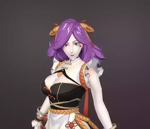 kirio hikifune 3D model