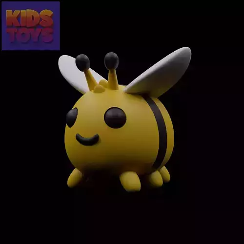 CUTE BEE TOY 3D PRINTABLE MODEL 3D print model
