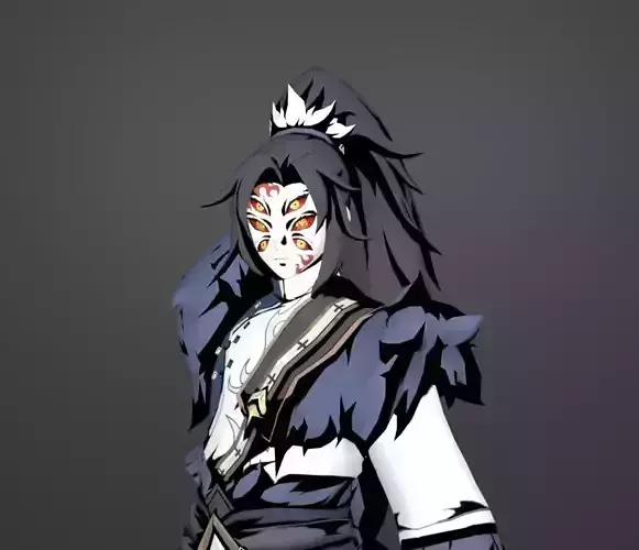 kokushibo 3D model