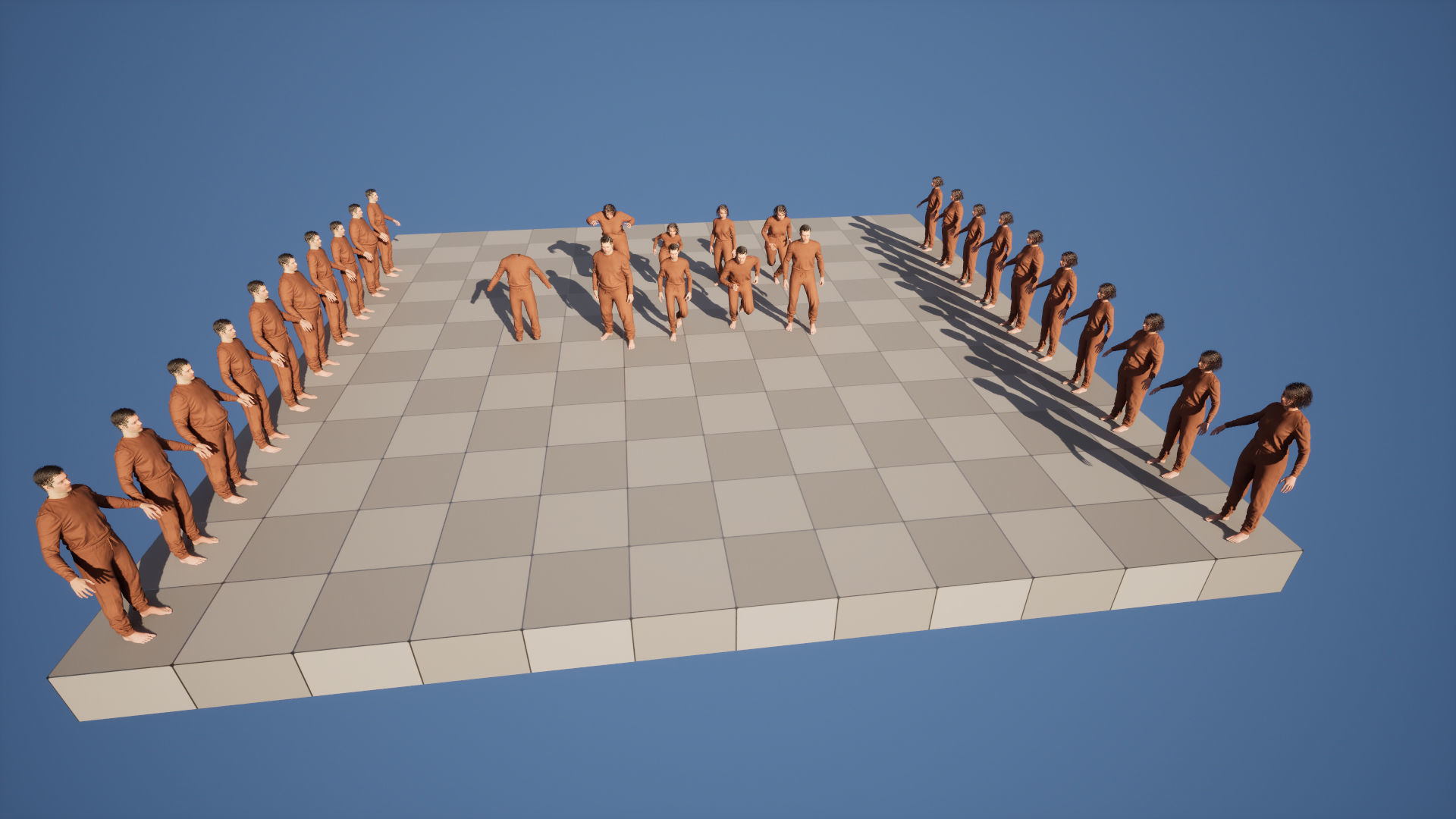 Jumpsuit 82 - All MH Bodies and UE5 Skeletons - Rigged Low-poly 3D model_5