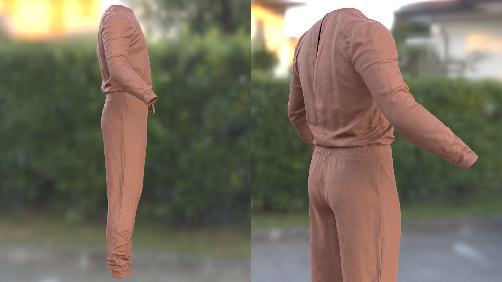 Jumpsuit 82 - All MH Bodies and UE5 Skeletons - Rigged Low-poly 3D model_15