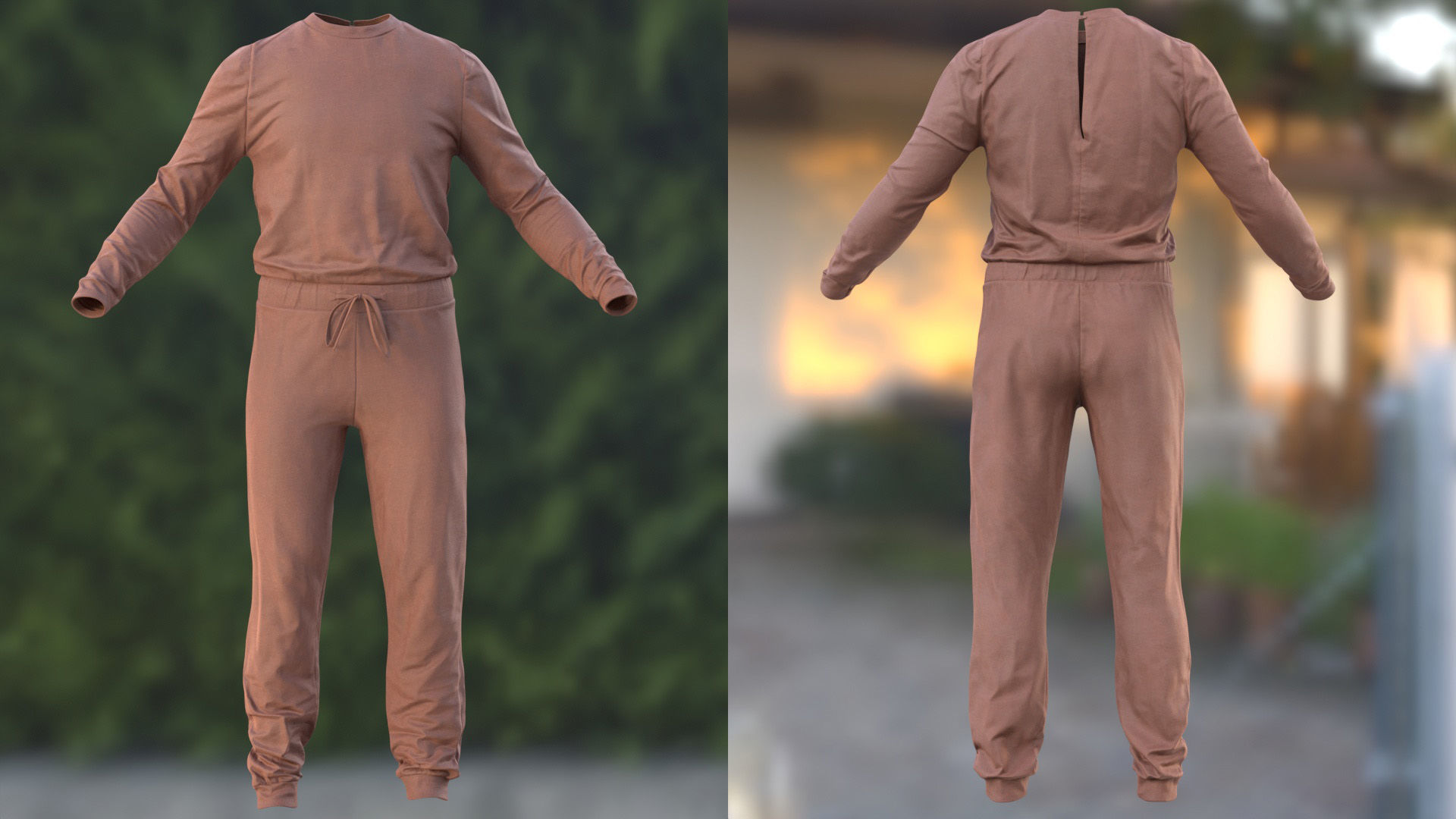 Jumpsuit 82 - All MH Bodies and UE5 Skeletons - Rigged Low-poly 3D model_9