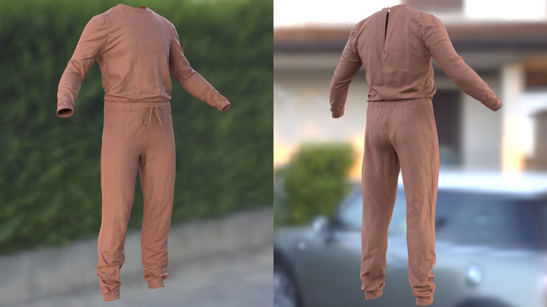 Jumpsuit 82 - All MH Bodies and UE5 Skeletons - Rigged Low-poly 3D model_8