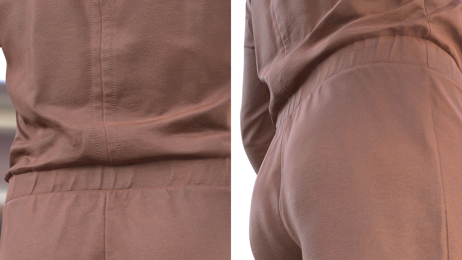 Jumpsuit 82 - All MH Bodies and UE5 Skeletons - Rigged Low-poly 3D model_13